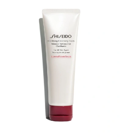 Shop Shiseido Clarifying Cleansing Foam (125ml) In White