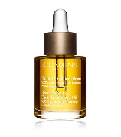 Shop Clarins Blue Orchid Face Treatment Oil (30ml) In Multi