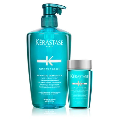 Shop Kerastase Bain Vital Dermo-calm Shampoo Duo Set