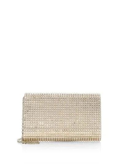 Shop Judith Leiber Fizzoni Bling Crystal Clutch In Champagne Prosecco