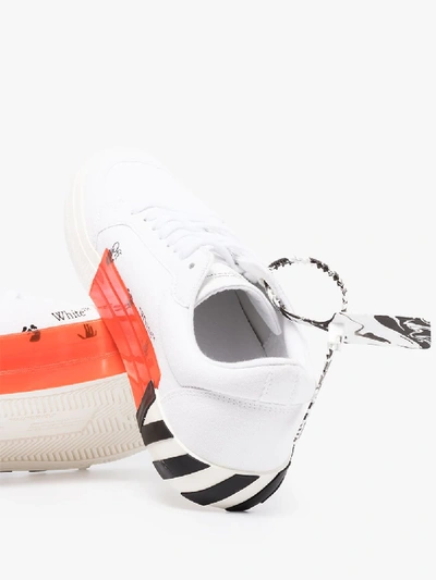 Shop Off-white Vulcanized Low Top Sneakers In White