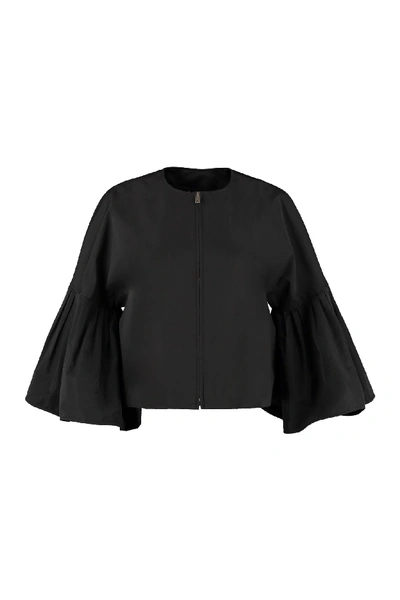Shop Givenchy Full Zip Jacket In Black