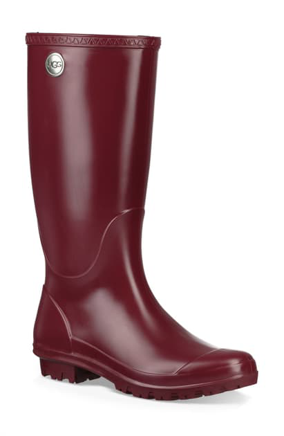 ugg red rain boots