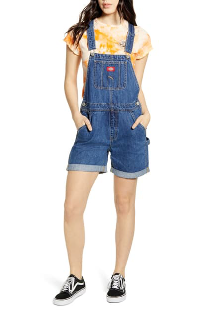 dickies overall shorts