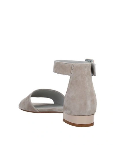 Shop Carmens Sandals In Light Grey
