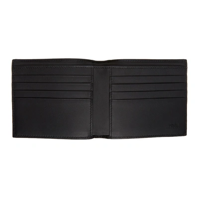 Shop Fendi Brown Leather Forever  Bifold Wallet In F1ae4 Milit