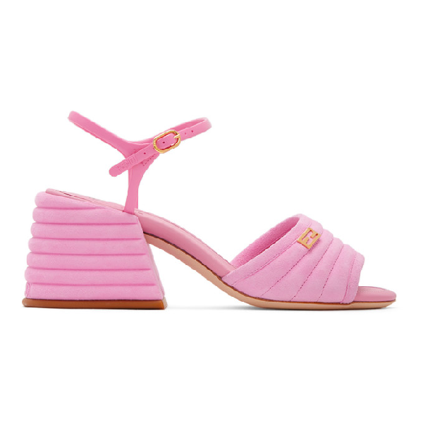 fendi pink heels