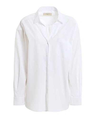 Shop Weekend Max Mara Vezzano Shirt In White