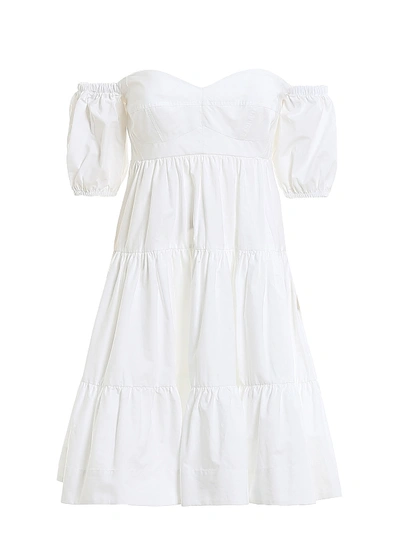 Shop Pinko Ramon Dress In White