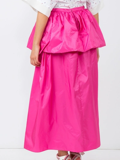 Shop Stellamccartney Satin Skirt Pink