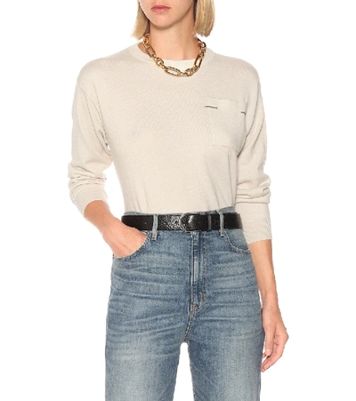 Brunello Cucinelli Cracked-effect D-ring Belt In Black