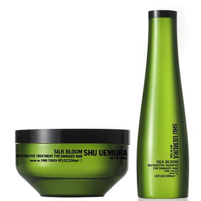 Shu Uemura Art Of Hair Silk Bloom Shampoo (300ml) And Treatment (200ml)