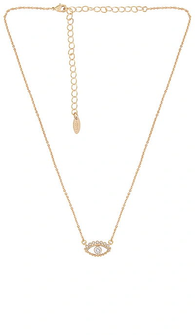 Shop Ettika Evil Eye Necklace In Gold