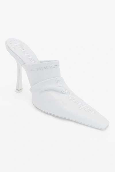 Shop Alexander Wang Vanna Mule In White