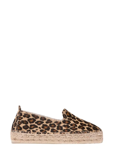 Shop Manebi Dakota Espadrillas In Animalier