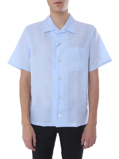 Shop Kenzo Casual Fit Shirt In Blu