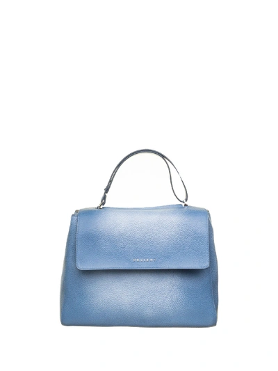 Shop Orciani Sveva Handbag In Blu