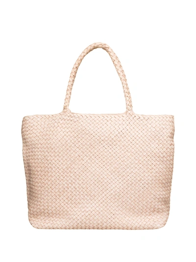 Shop Officine Creative Soft Pink Class35 Braided Bag In Rose