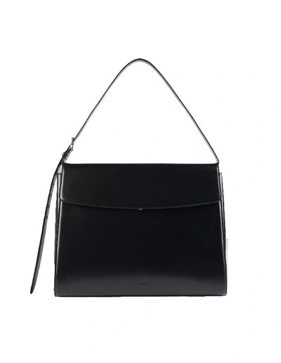 Shop Balenciaga Ghost L Black Leather Bag