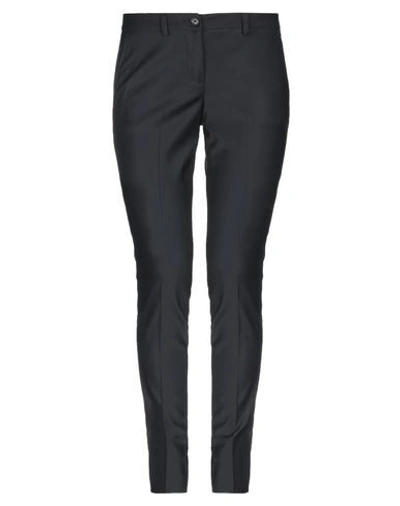 Shop Philipp Plein Woman Pants Black Size Xl Wool, Polyester, Elastane