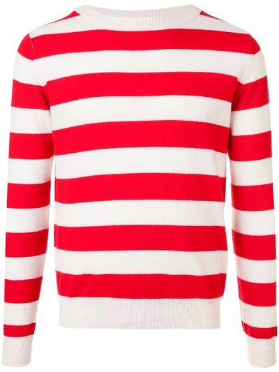 Shop Holiday Red And White Striped Sailor Sweater