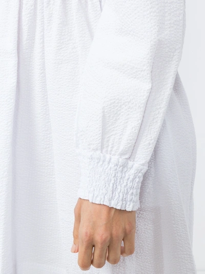 Shop Alexa Chung Smock Dress White