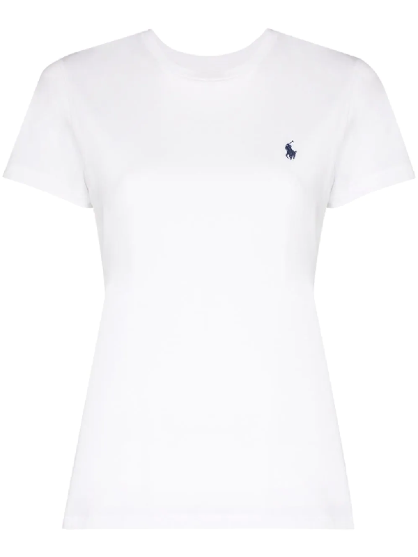 ralph lauren black t shirt white logo