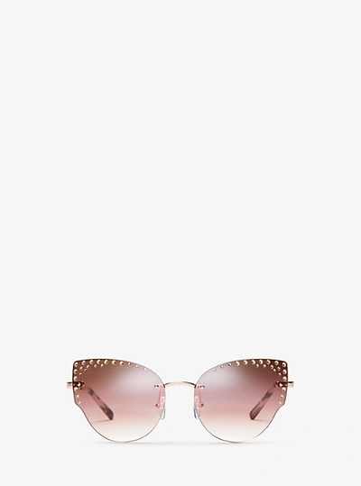 Shop Michael Kors St. Anton Sunglasses In Pink