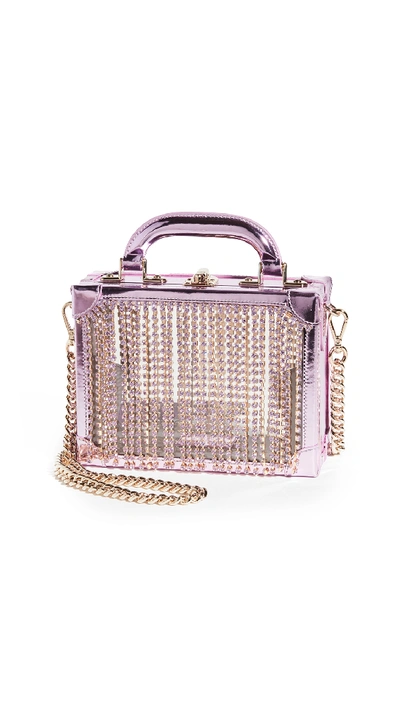 Shop Area Ling Ling Charm Bag In Purple