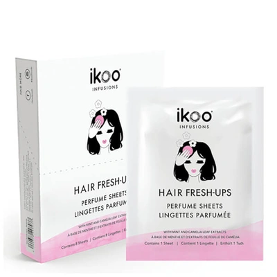 Shop Ikoo Perfume Sheets Fresh Hair Ups (box Of 8 Sachets)