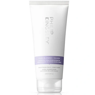 Shop Philip Kingsley Pure Blonde/silver Brightening Daily Conditioner 200ml