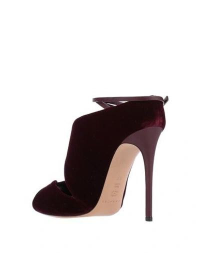 Shop Casadei Ankle Boot In Deep Purple