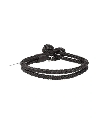 Shop Bottega Veneta Bracelet In Dark Brown