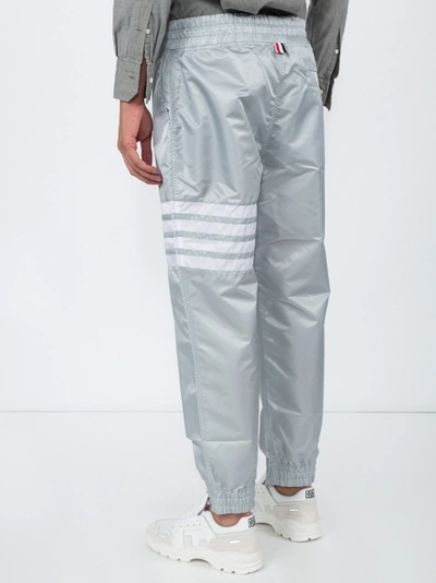 Shop Thombrowne 4-bar Track Pants Grey