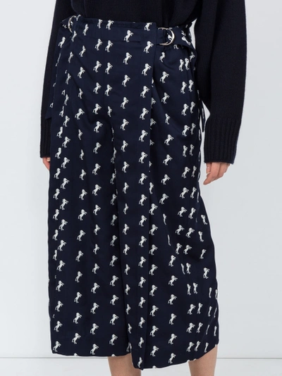 Shop Chloé Horse Print Culottes