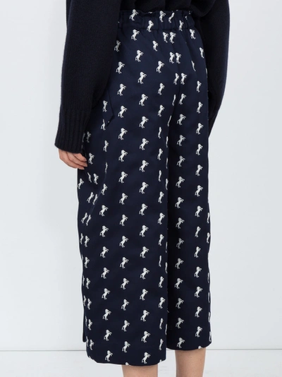 Shop Chloé Horse Print Culottes