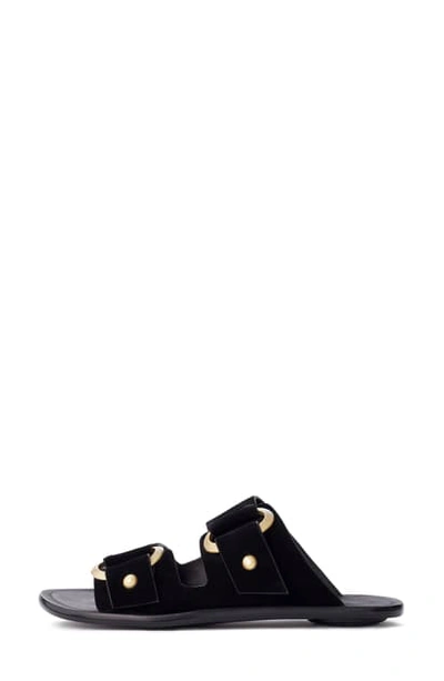 Shop Rag & Bone Avost Strappy Slide Sandal In Black