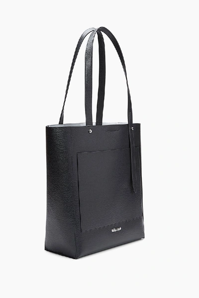 Shop Rebecca Minkoff Black Shoulder Strap Tote Bag | Stella North South Tote |