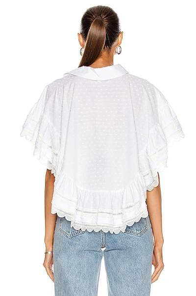 Shop Alexis Casimir Top In White