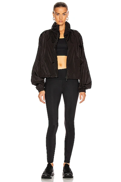 Wardrobe.nyc Release 02 Scoop-neck Jersey Cropped Top In Black