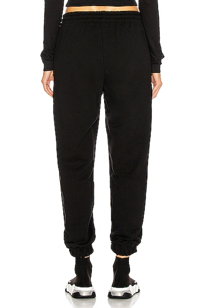 Wardrobe.nyc Release 02 High-rise Cotton Track Pants In Black