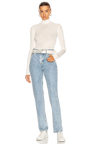 Wardrobe.nyc Turtleneck In Off White