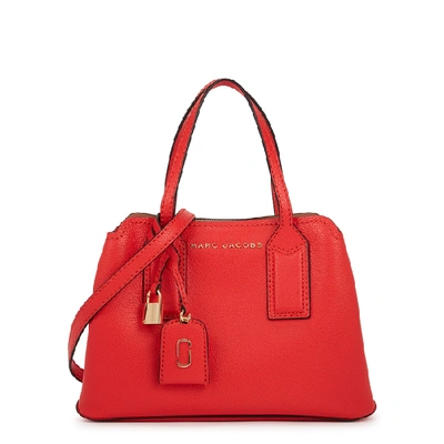 Shop Marc Jacobs The Editor 29 Small Leather Shoulder Bag In Red