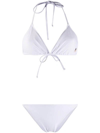 Shop Fiorucci Angels Bikini Set In White