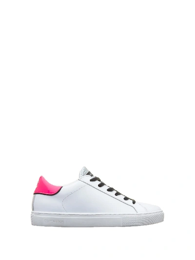 Shop Crime London Beat Sneakers In Bianco
