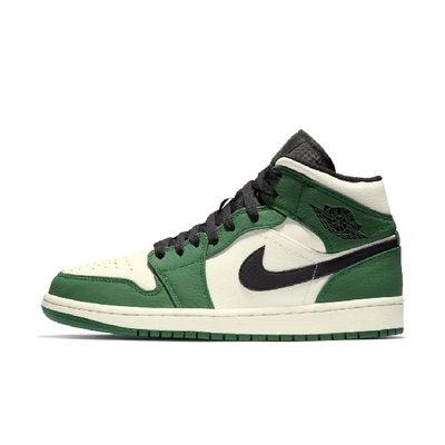 Shop Jordan Air  1 Mid Se Men's Shoe In Green