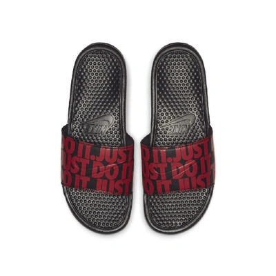 Shop Nike Benassi Jdi Men's Slide In Black