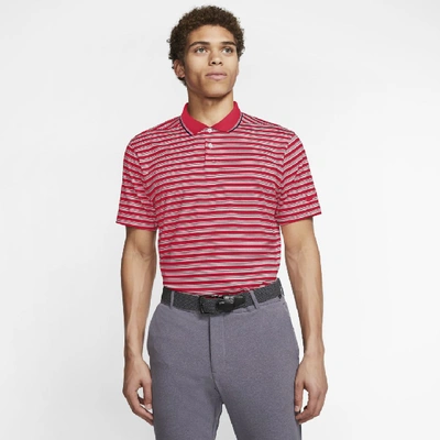 Shop Nike Dri-fit Vapor Men's Golf Polo In University Red,pure,university Red