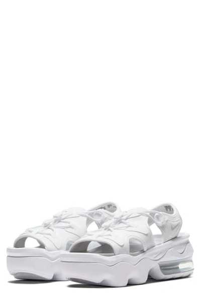 Shop Nike Air Max Koko Sandal In White/ Photon Dust/ Platinum