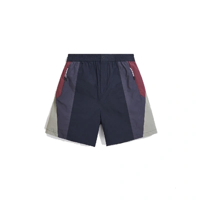 Pre-owned Kith Colorblocked Sporty Short Navy/multi